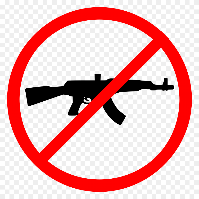 2400x2400 We Need To Talk About Guns - Nope Clipart