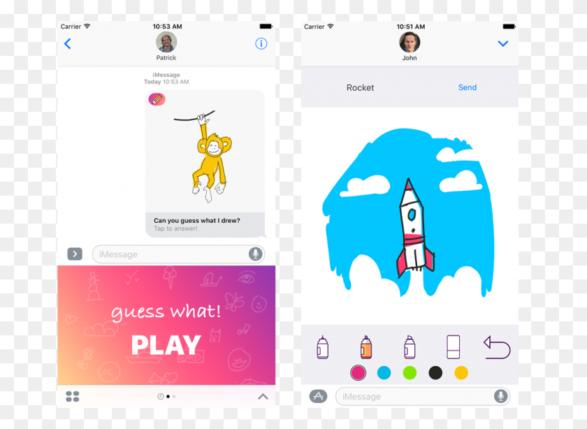 1000x711 We Pulled Our Games And Released An Imessage Drawing Game - Imessage PNG