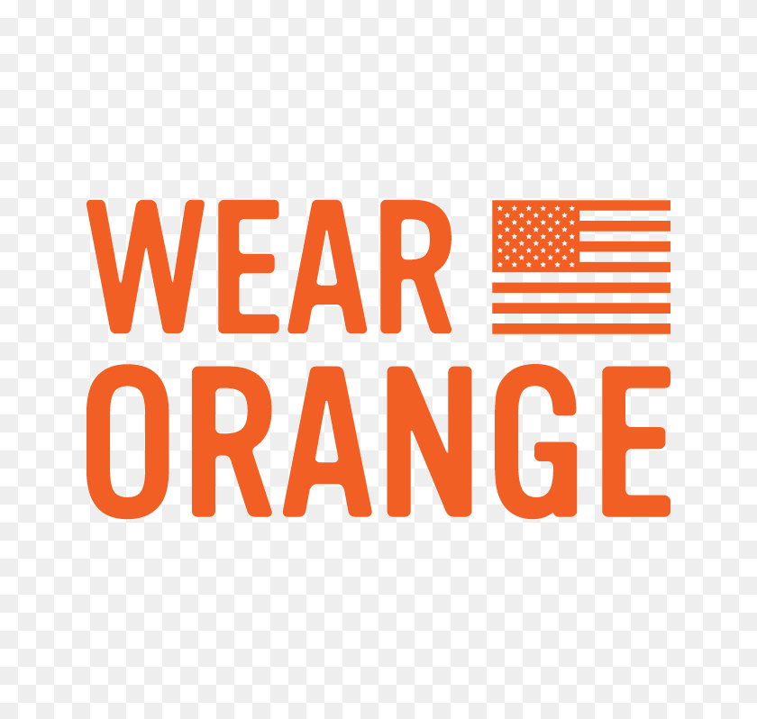 738x738 Wear Orange For Gun Safety - Gun Control Clip Art