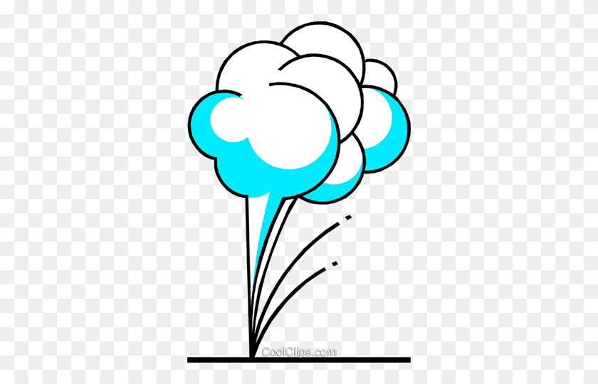 314x480 Weather Clouds Royalty Free Vector Clip Art Illustration - Cool Weather Clipart