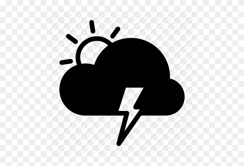 512x512 Weather Forecast - Lightning Icon PNG