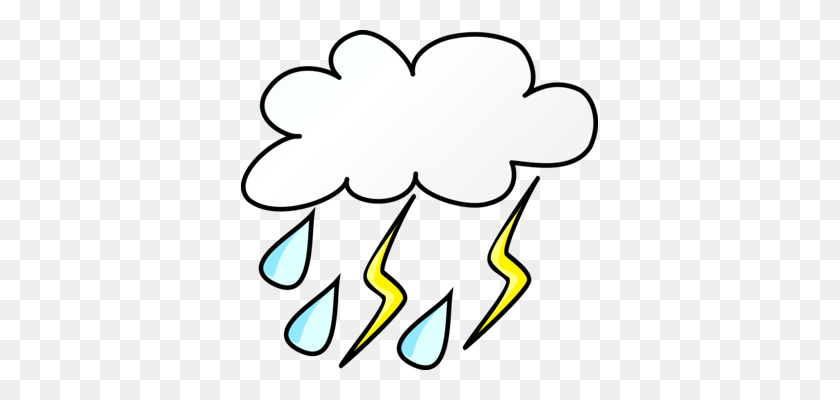 357x340 Weather Forecasting Rain Meteorology Cloud - Meteorologist Clipart