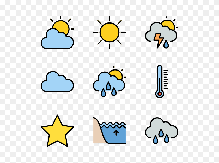 600x564 Weather Free Icons - Weather PNG