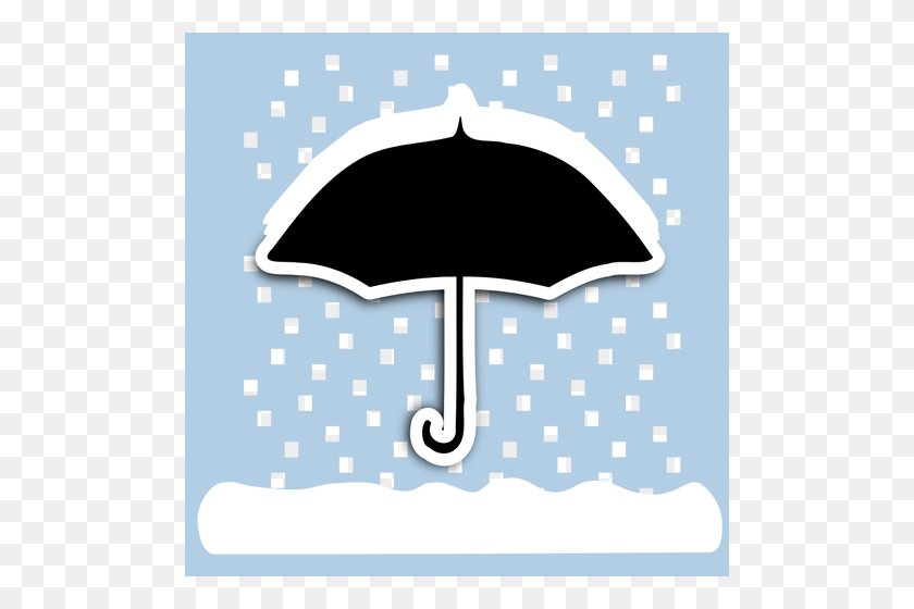 500x500 Weather Heavy Snow - Snowy Weather Clipart