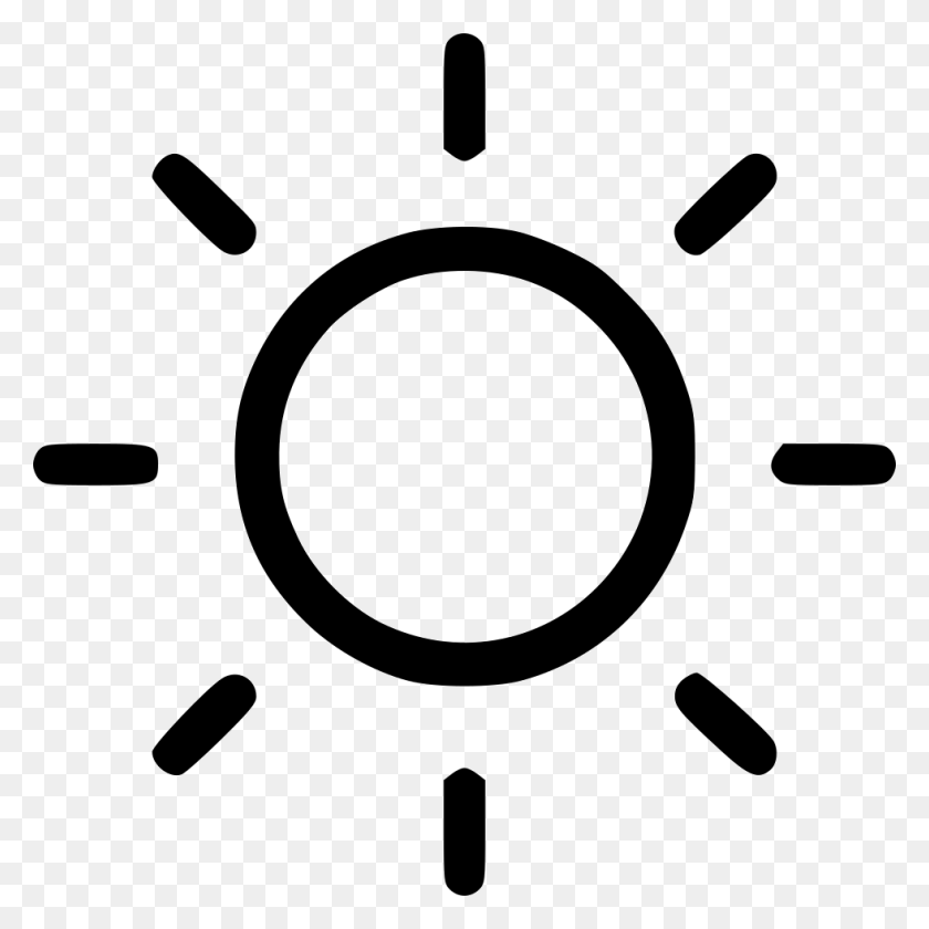 980x980 Weather Sun Nature Light Lightning Shine Png Icon Free - Shine PNG
