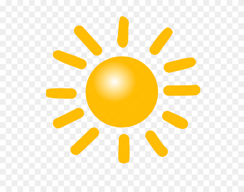 600x600 Символы Погоды Солнце Png Клипарт Для Интернета - Солнце Png
