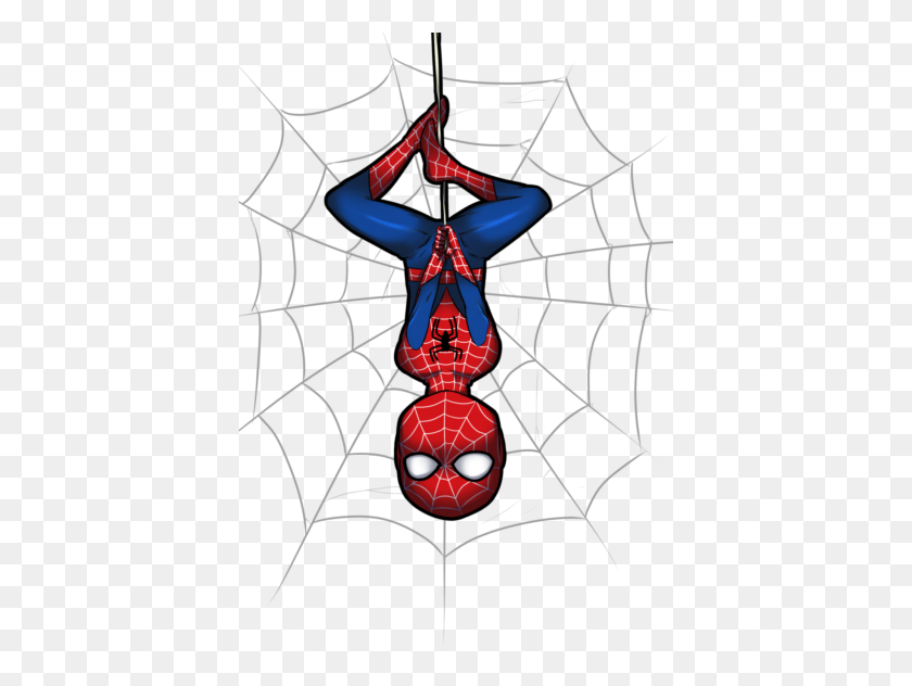 400x572 Web Clipart Spiderman Clipart Gratis Ilustraciones De Stock - Spiderman Web Clipart