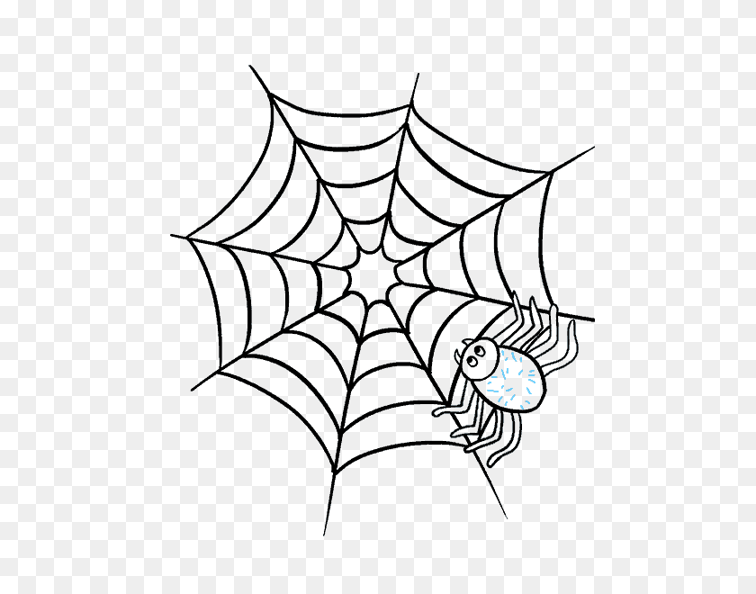678x600 Web Drawing - Spider Web PNG