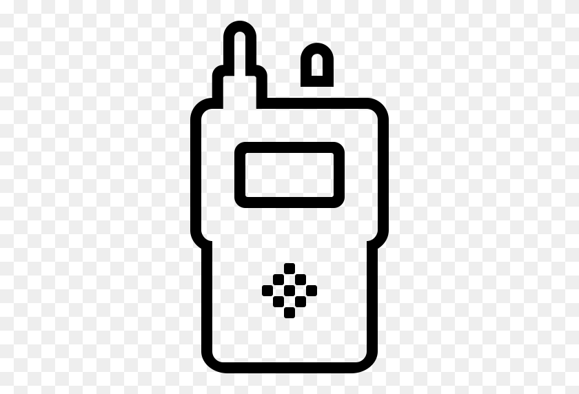 512x512 Web Icon Walkie Talkie, Technology, Communication Icon With Png - Walkie Talkie Clipart