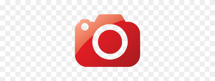 256x256 Web Ruby Red Slr Camera Icon - Red Camera PNG