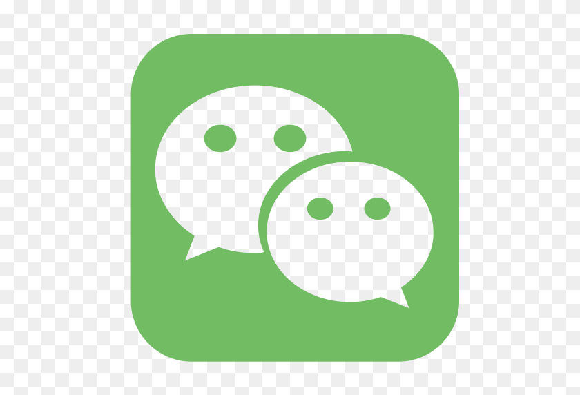 512x512 Wechat, Flat, Social Icon With Png And Vector Format For Free - Wechat PNG
