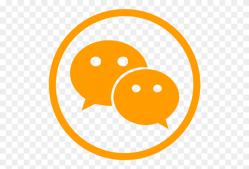 512x512 Wechat Hollow Solid Color, Hollow, Light Icon With Png And Vector - Wechat PNG