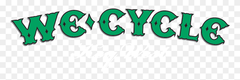 770x223 Wecycle Key West Logo White - Key West Clip Art