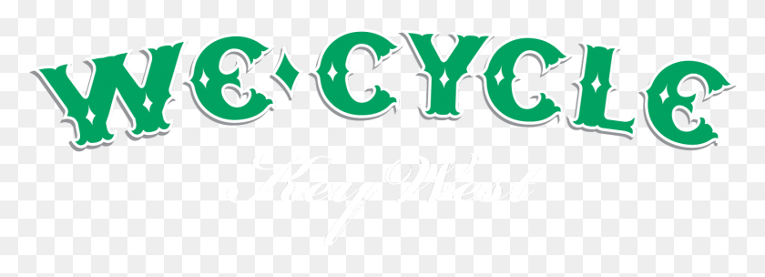1400x438 Логотип Wecycle Keywest - Клипарт Ки-Уэста
