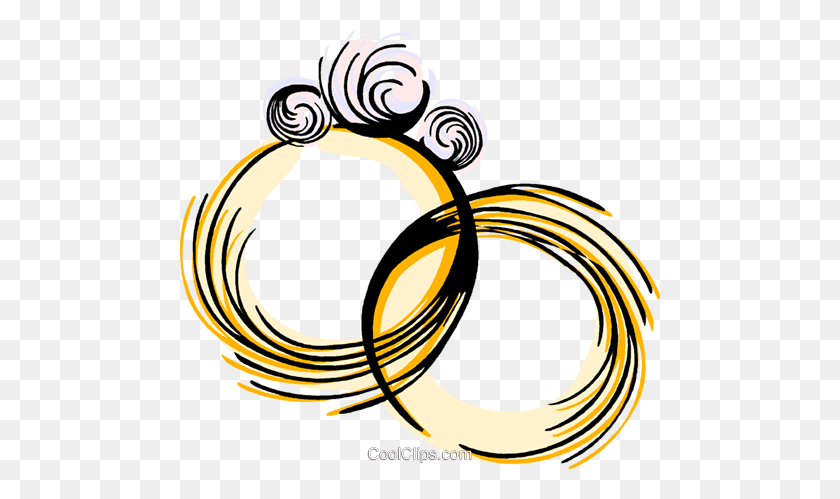 480x439 Обручальные Кольца Роялти Бесплатно Векторная Иллюстрация - Обручальные Кольца Клипарт