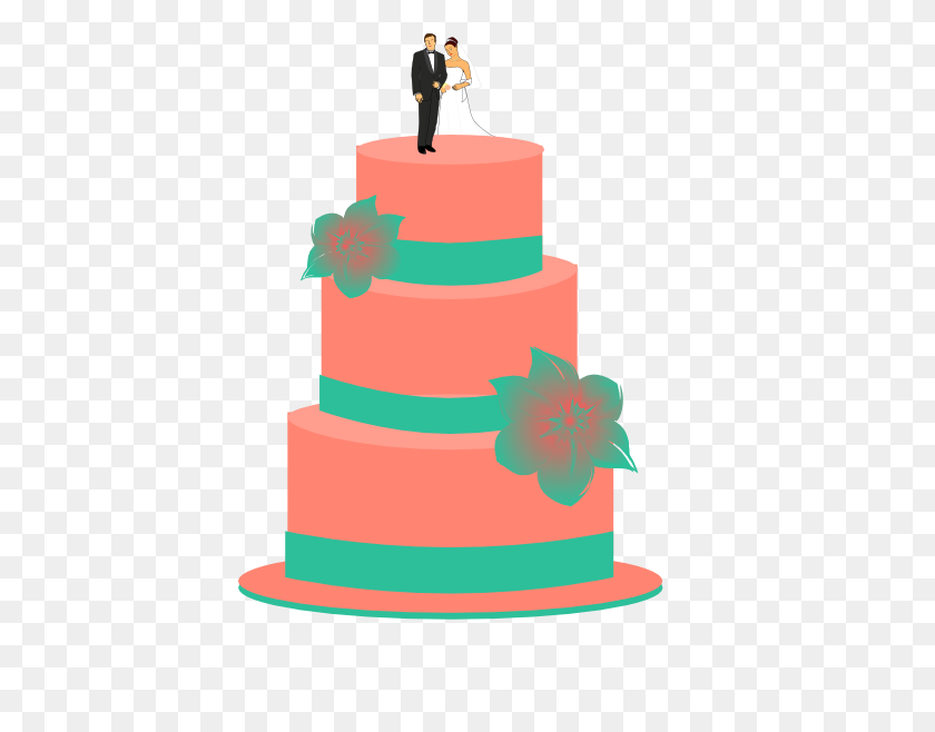 576x598 Wedding Cake Clip Art - Wedding Cake PNG