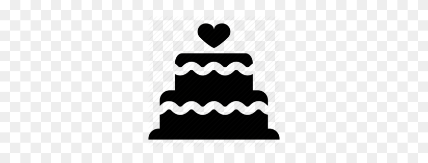 260x260 Wedding Cake Clipart - Cake Stand Clipart