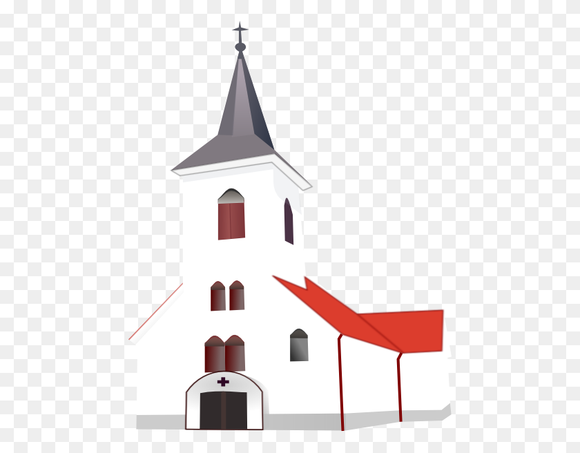 468x596 Wedding Church Clip Art - Church Steeple Clipart