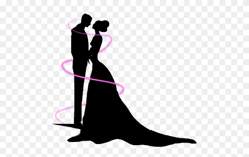 501x470 Wedding Couple Silhouette Png Picture Png Arts - Couple Silhouette PNG