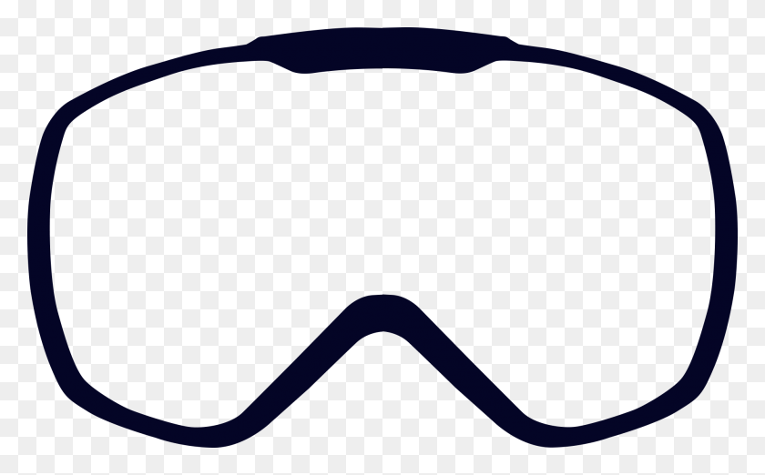 1900x1127 Wed'ze Goggles Simulator - Ski Goggles Clipart