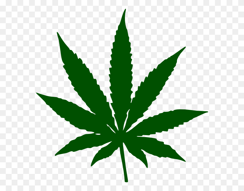 594x599 Weed Marijuana Leaf Clip Art Free Image - Weed Leaf Clipart