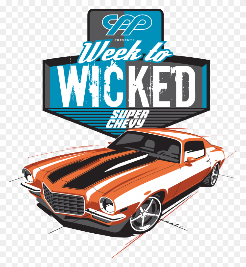 789x863 Week To Wicked - Camaro PNG