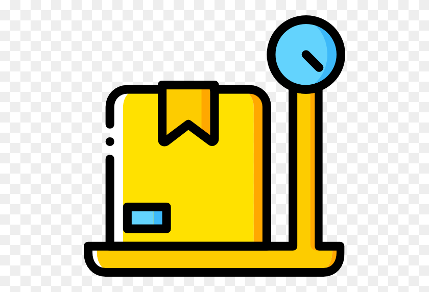 512x512 Weight Scale Flat Icon - Weighing Scale Clipart