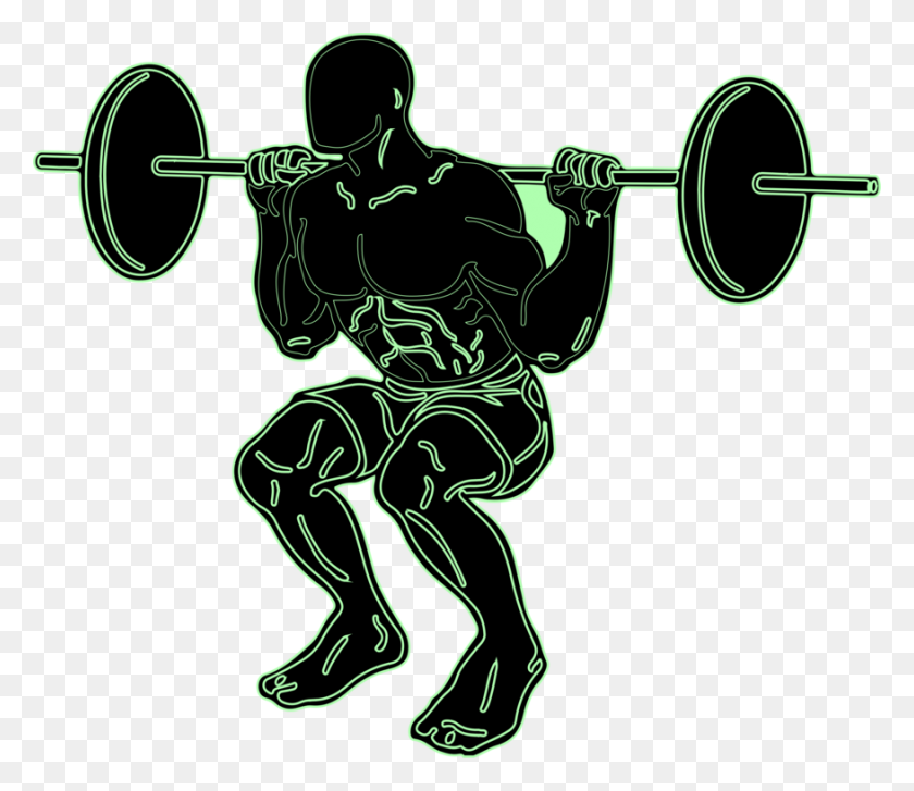 876x750 Weight Training Squat Physical Fitness Exercise Olympic - Weight Lifting Clipart