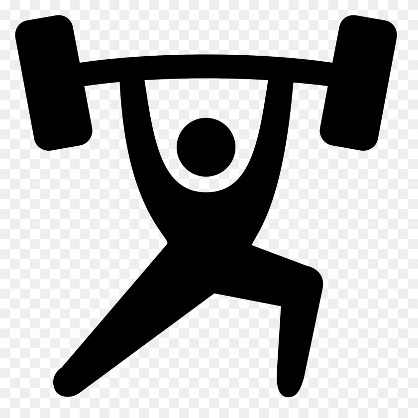 1600x1600 Weightlifting Icon - Weight PNG