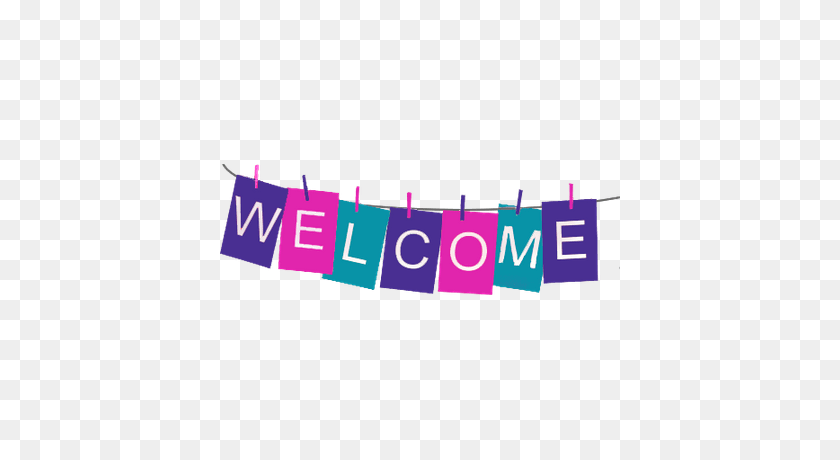 400x400 Welcome Banner Transparent Png - Welcome PNG