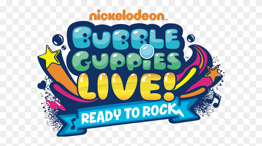 600x408 ¡Bienvenido Bubble Guppies Live! ¡Listo Para El Rock! - Burbujas Submarinas Png