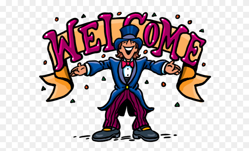 600x450 Welcome Cartoon Clipart Back Funny Clip Art Library - Welcome To Church Clipart