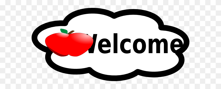 600x280 Welcome Classroom Sign Clip Art - Welcome Sign Clipart