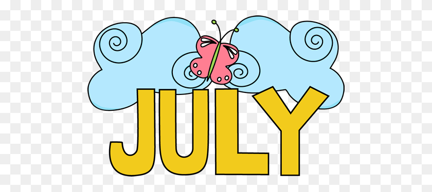 500x314 Welcome July Clip Art - July Images Clipart