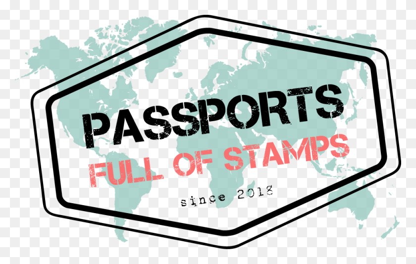971x591 Приветственные Паспорта, Полные Марок - Штамп Для Паспорта Клипарт