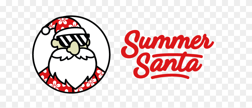 661x301 Welcome Summer Santa - First Day Of Summer Clipart
