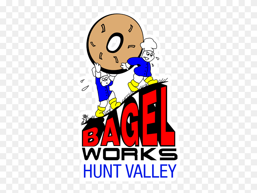 358x570 Welcome To Bagel Works Best Bagels In Hunt Valley! - You Re Welcome Clipart