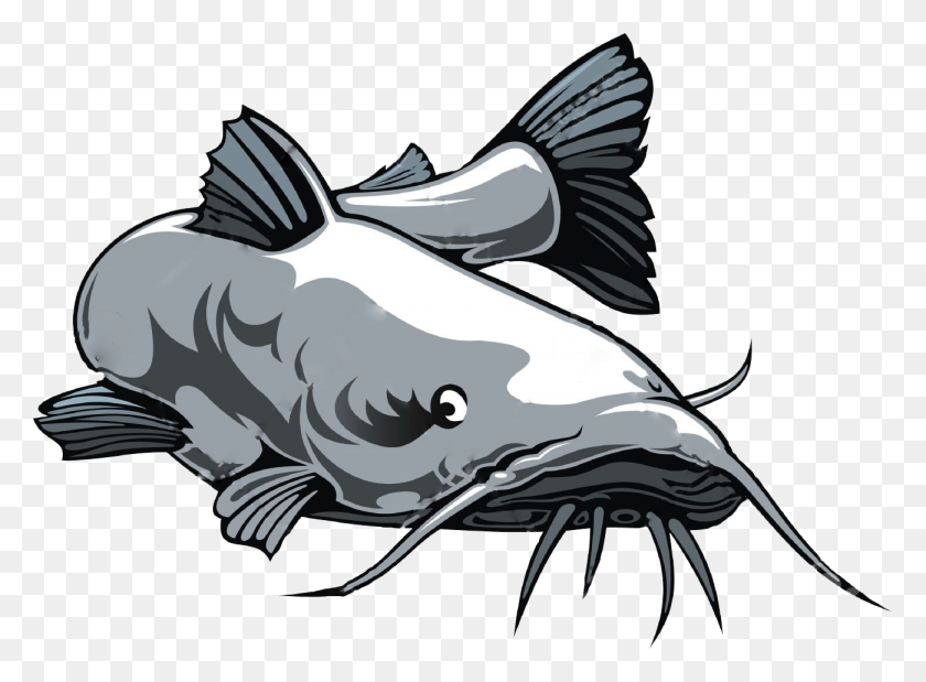 1300x932 Welcome To Catfishing Guide Service A Fishing Guide Service - Catfish PNG