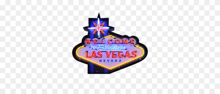 300x300 Welcome To Fabulous Las Vegas Giant Neon Sign W Free - Las Vegas Sign Clip Art