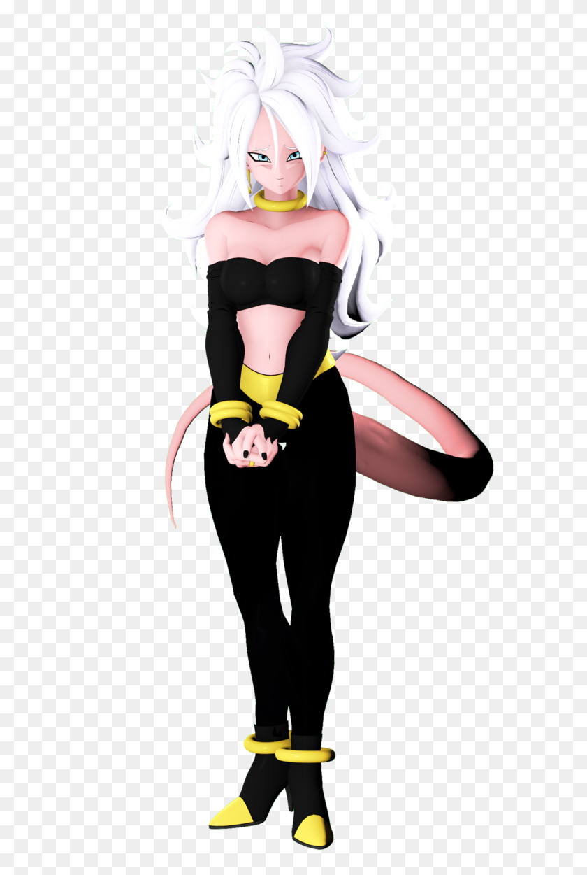 670x1191 Welcome To My Blog Majin Android Good - Android 21 PNG