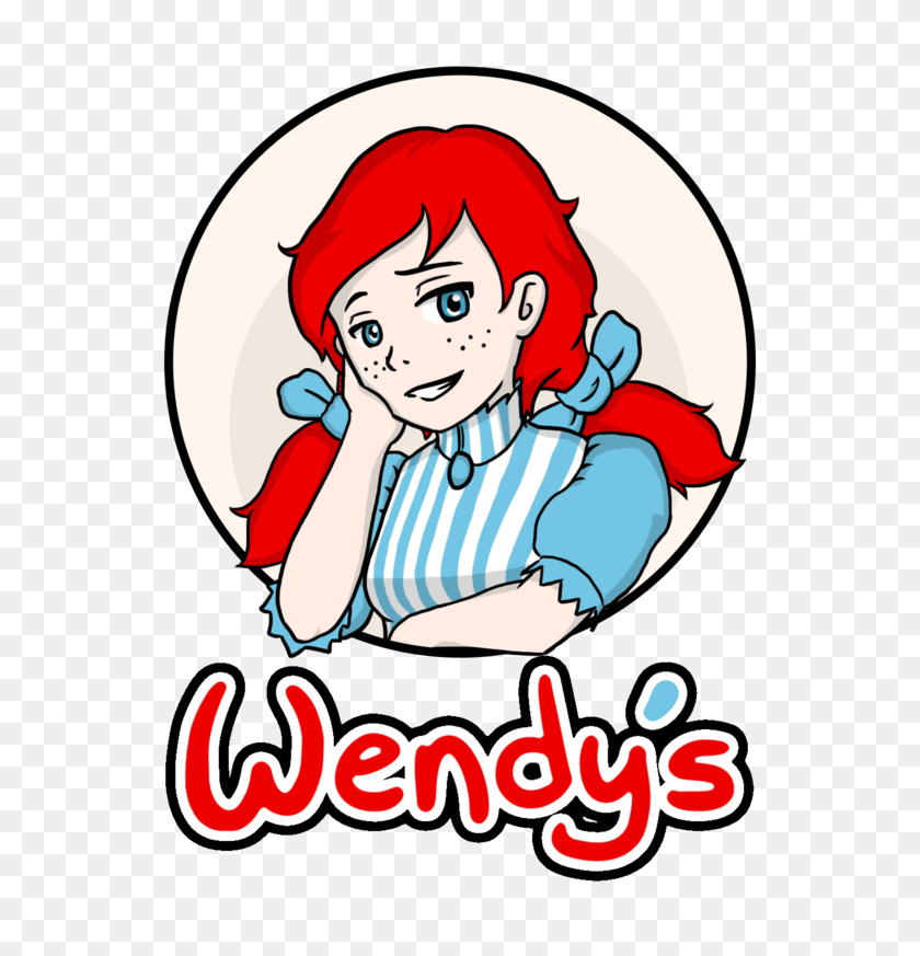 600x813 Wendy's Smirk - Wendys Logo PNG