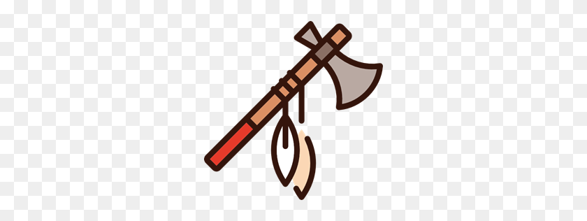 256x256 Western, Axe, Weapons, Tools And Utensils, Native American, Indian - Tomahawk PNG