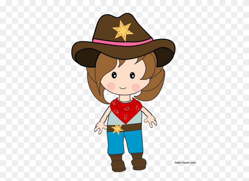 550x550 Western Cowboy, Cowgirl Free Clip Art - Baby Standing Clipart