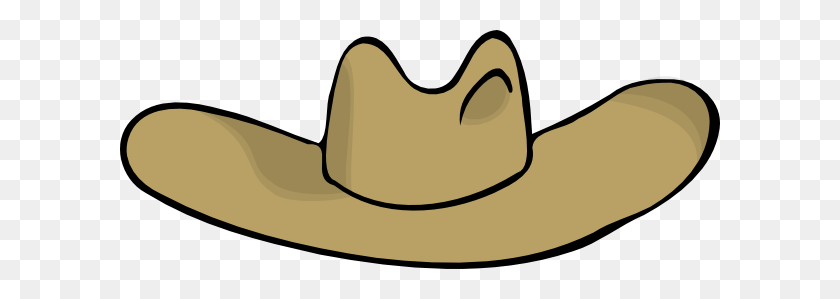 600x239 Western Hat Cliparts - Cowboy Boots And Hat Clipart