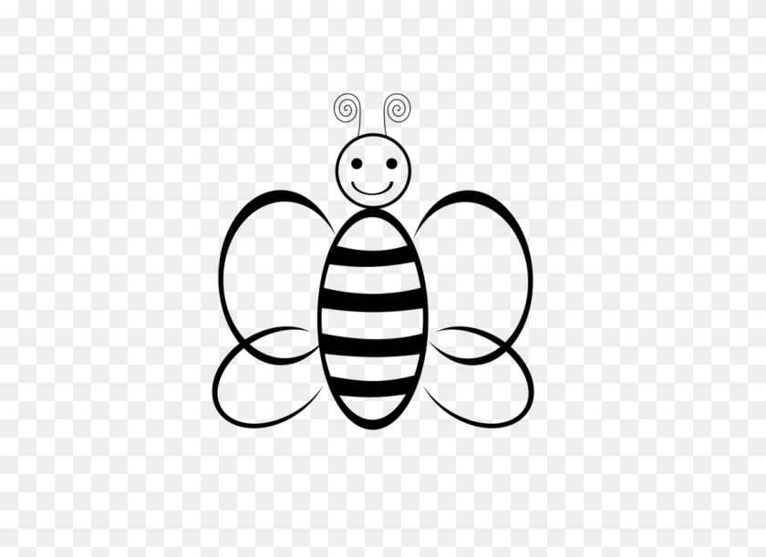 1061x750 Футболка Western Honey Bee Beehive - Клипарт Пчела Черный И Белый