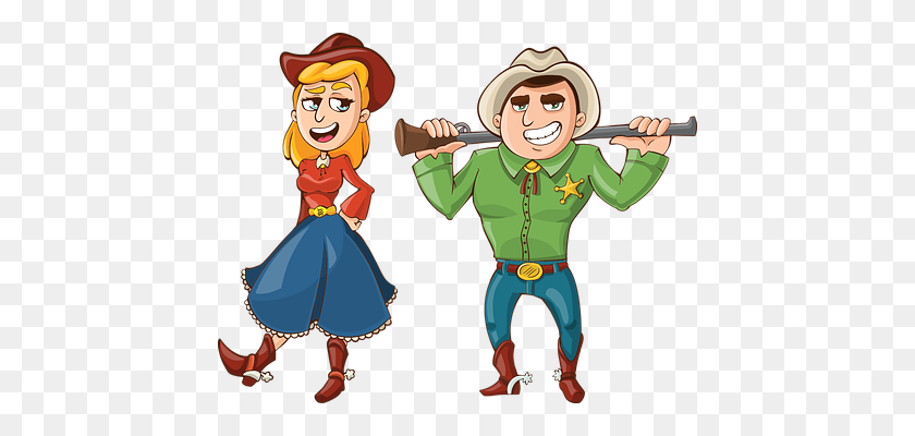 440x340 Western Humorous Clipart Free Clipart - Funny Work Clipart
