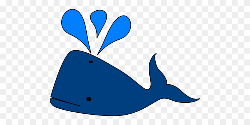 506x360 Whale - Cute Whale Clipart