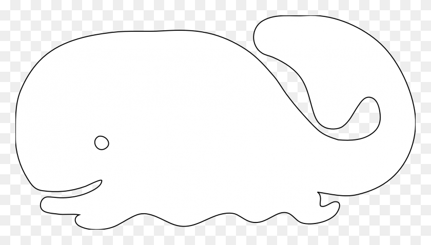 1979x1061 Whale Clip Art Black And White - Whale Clipart Free