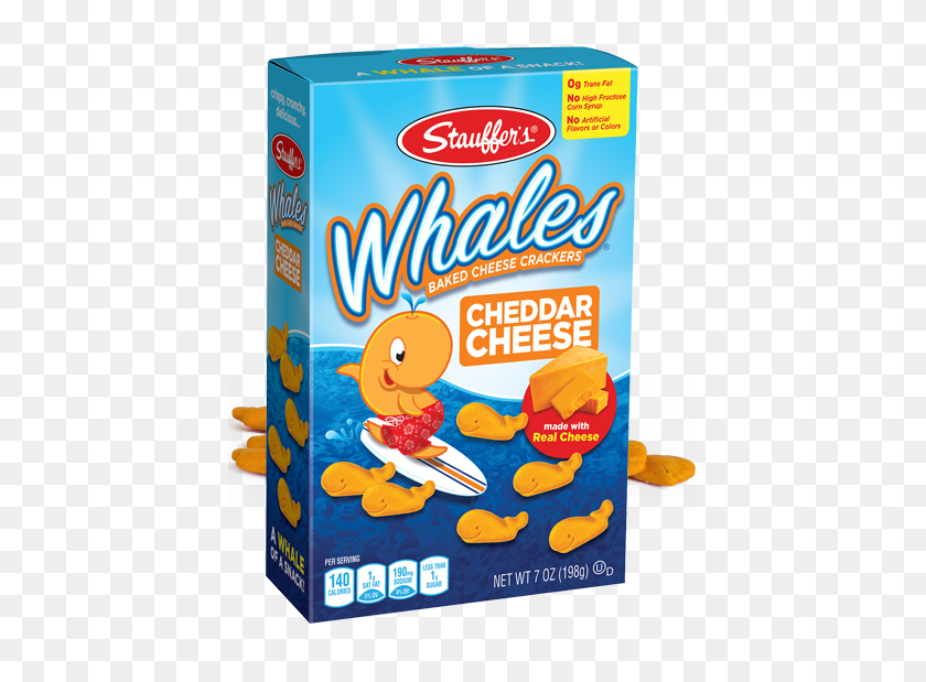 425x559 Whale Crackers Nostalgia - Cereal Box PNG