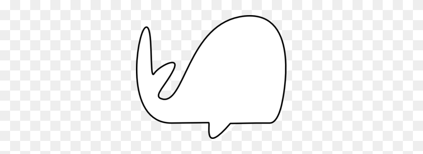 299x246 Whale Outline Cliparts - Whale Clipart Black And White